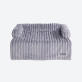Luxury Couch Cover Dog Bed - Grey