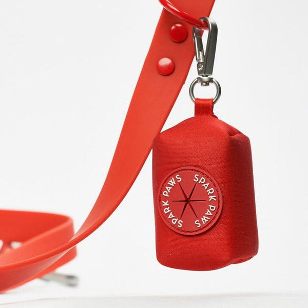 Poop Bag Holder- Red