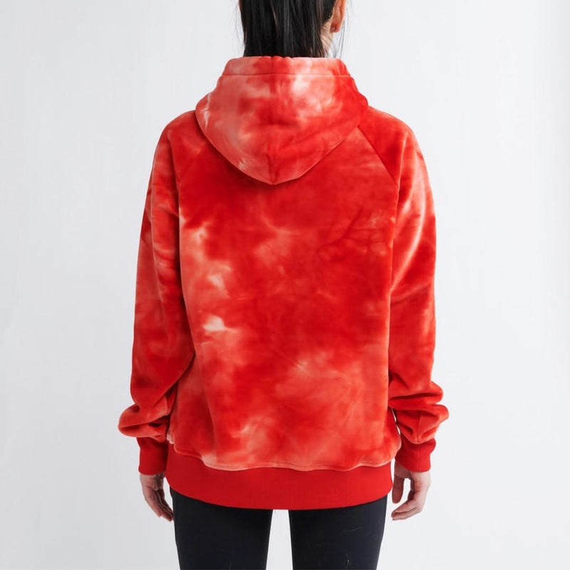 Velvet Human Hoodie - Ruby Red