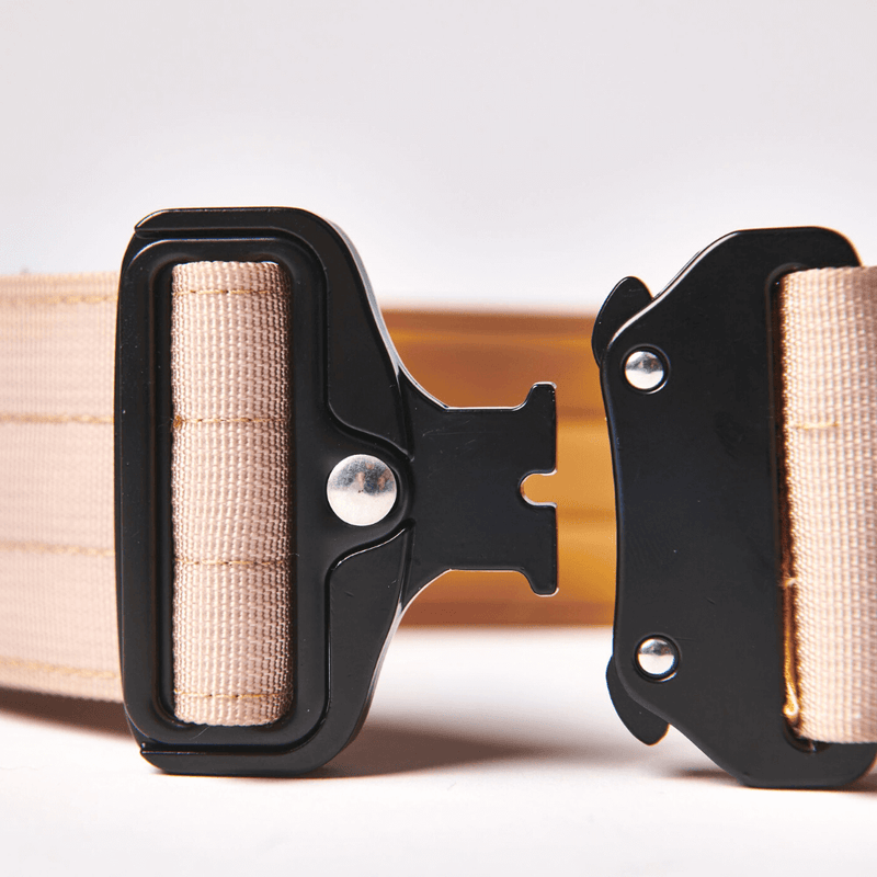 Tactical Dog Collar - Tan (2"/5cm)