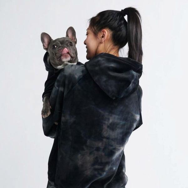 Velvet Human Hoodie - Obsidian Black – SPARK PAWS Velvet Human Hoodie - Obsidian Black – SPARK PAWS