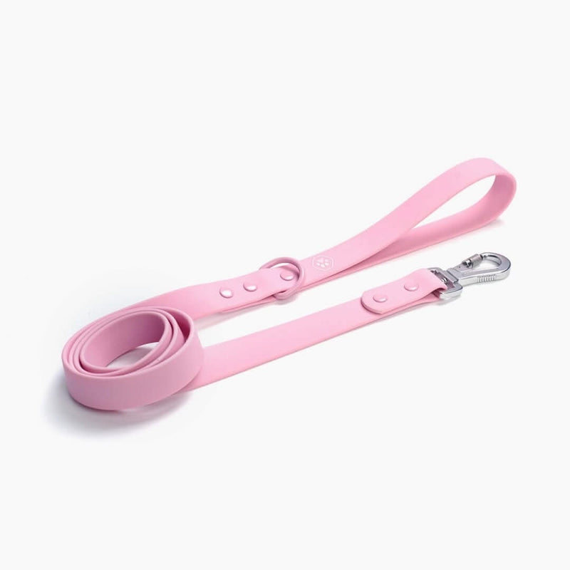 Waterproof PVC Dog Leash - Pink