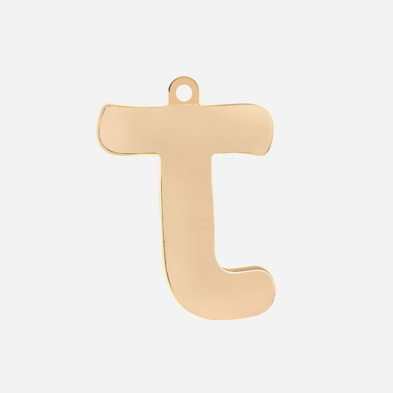 Initial Letter Jewelry Tag - J