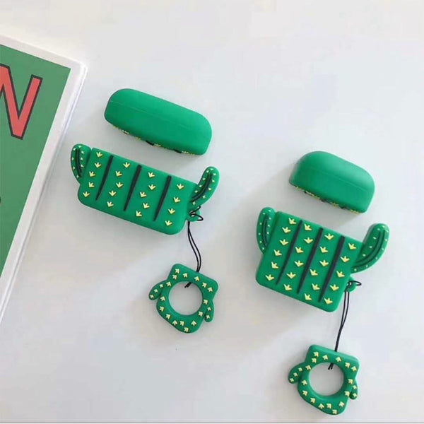 Cactus Silicone Airpod Protective Cases