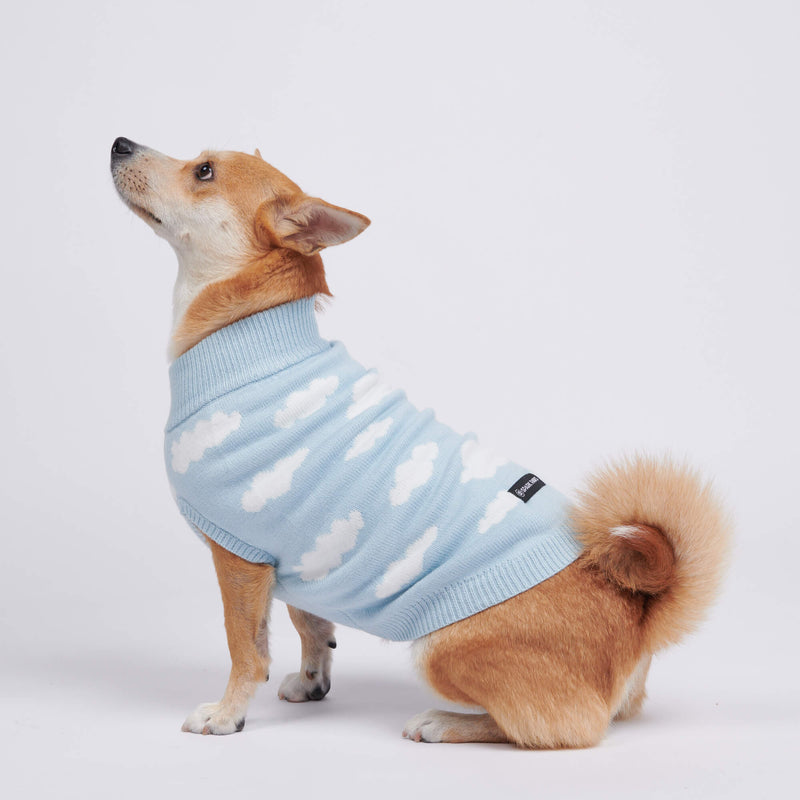 Louis Pup Cloud Dog Sweater, Paws Circle