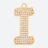 Initial Letter Jewelry Tag - I