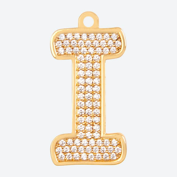 Initial Letter Jewelry Tag - I