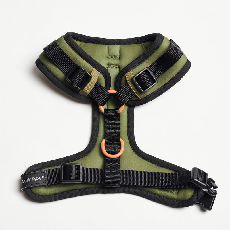 Ultra-Soft Activewear Harness Set - Green